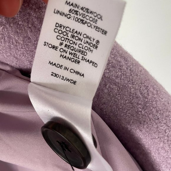 Decjuba Large 12 14 Jacket Mauve RRP $169 Mia Shacket Winter - Picture 12 of 15